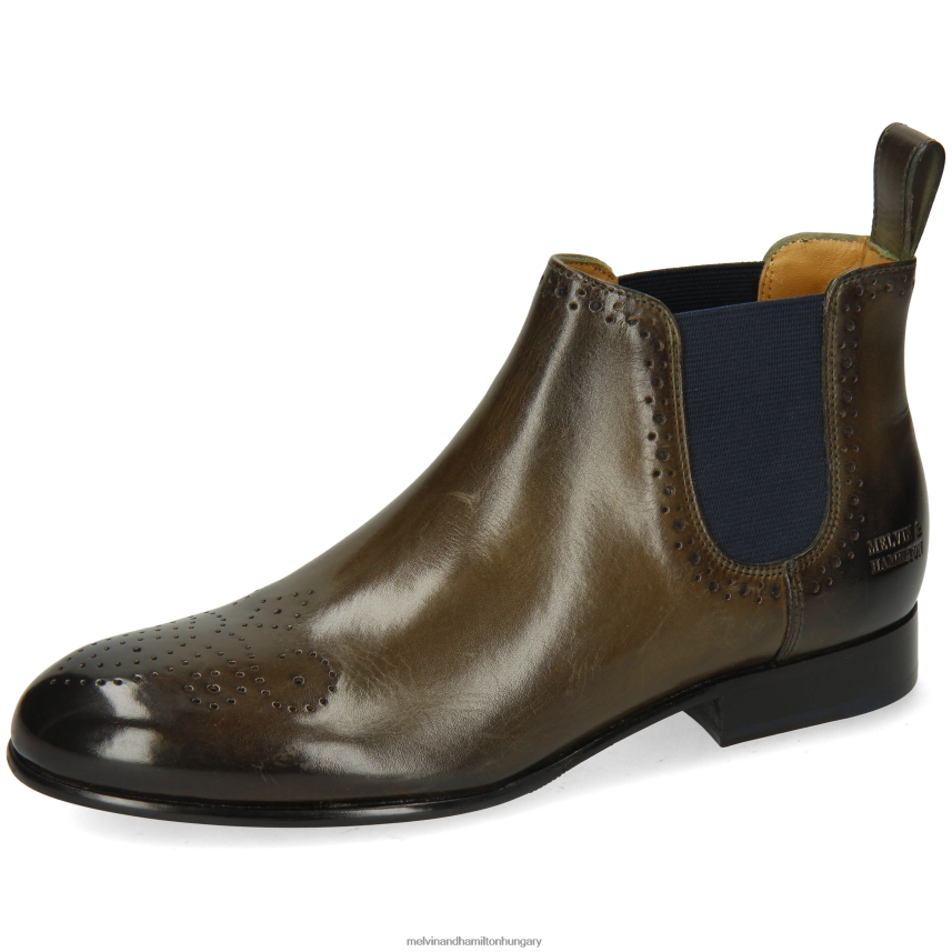 nők Melvin & Hamilton 42FNT914 bokacsizma khaki Sally 16