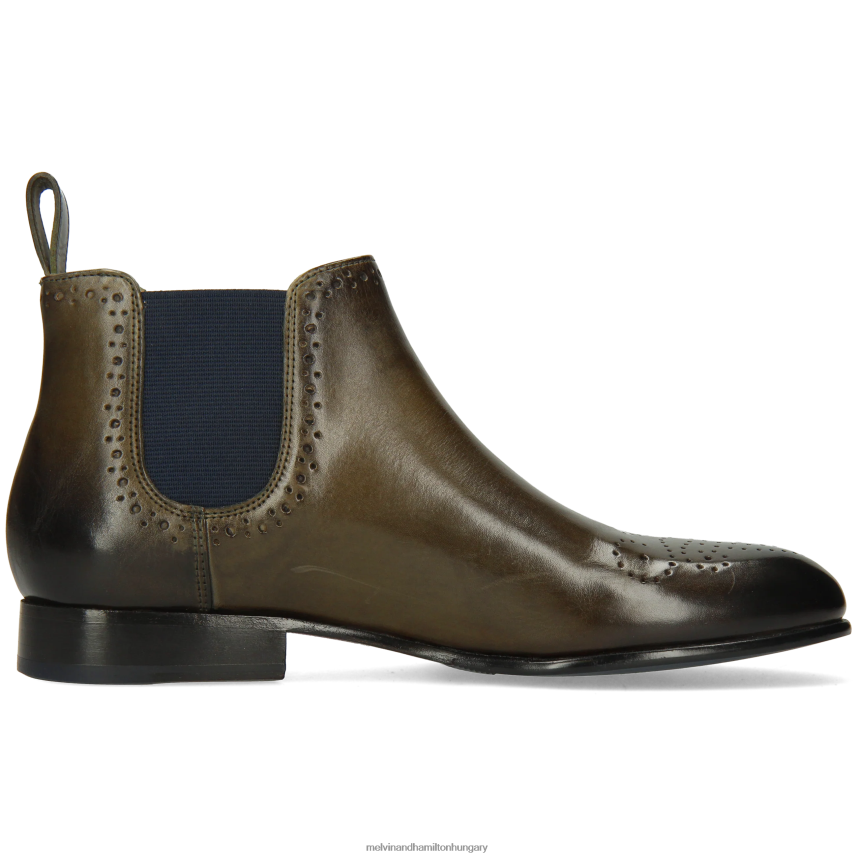 nők Melvin & Hamilton 42FNT914 bokacsizma khaki Sally 16