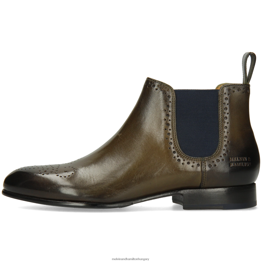 nők Melvin & Hamilton 42FNT914 bokacsizma khaki Sally 16