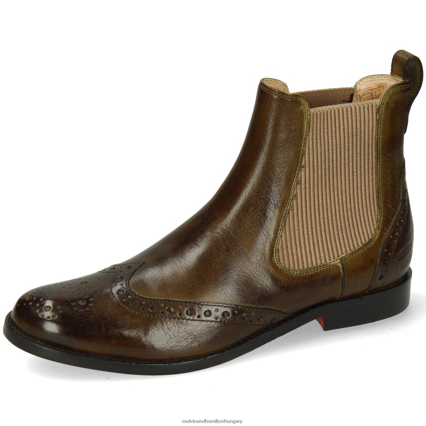 nők Melvin & Hamilton 42FNT919 bokacsizma zöld amelie 5