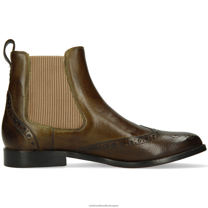 nők Melvin & Hamilton 42FNT919 bokacsizma zöld amelie 5