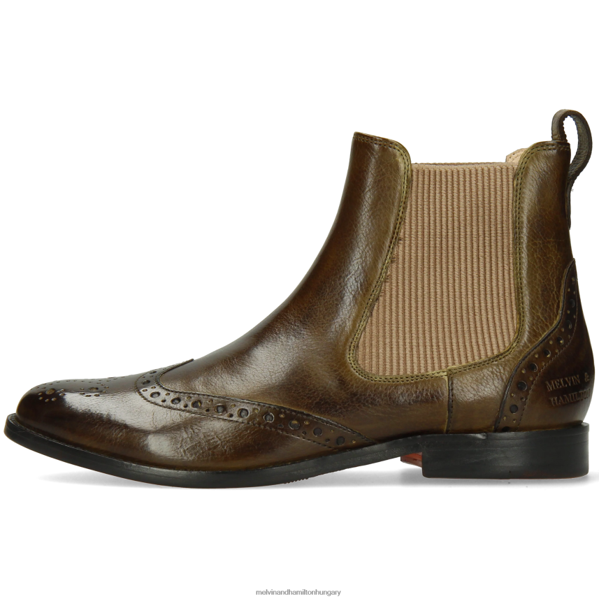 nők Melvin & Hamilton 42FNT919 bokacsizma zöld amelie 5