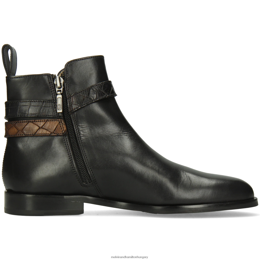 nők Melvin & Hamilton 42FNT920 bokacsizma fekete Susan 116
