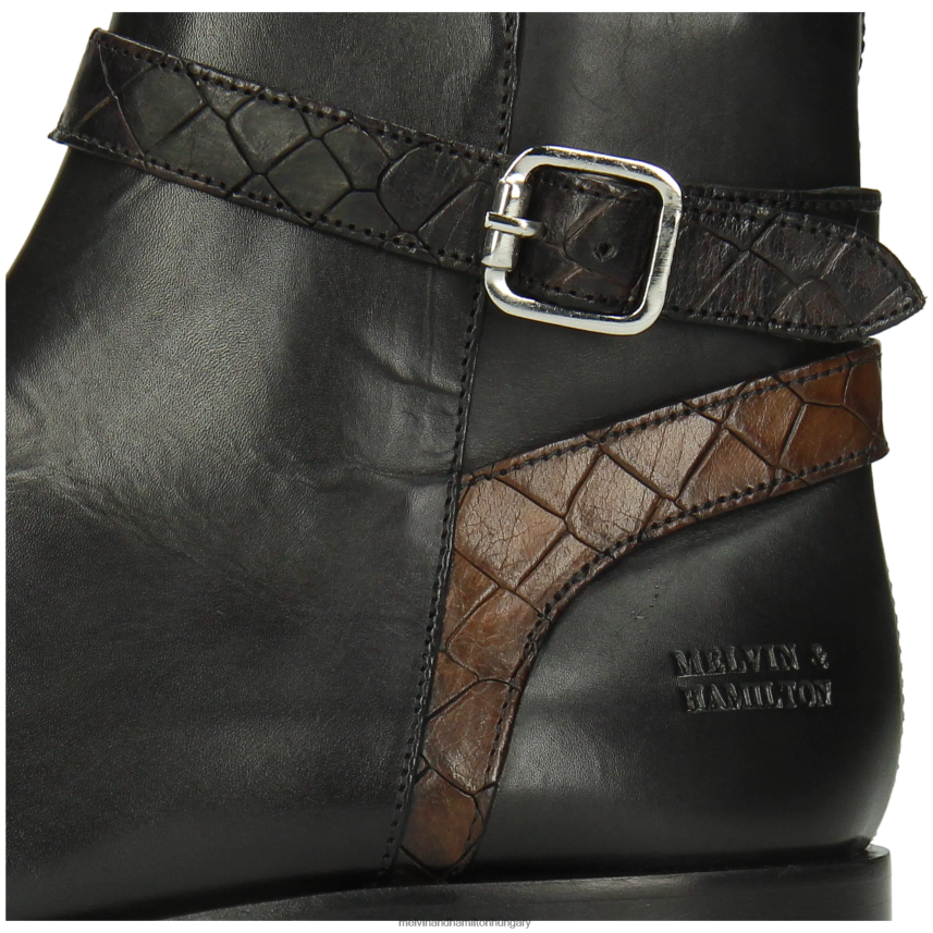 nők Melvin & Hamilton 42FNT920 bokacsizma fekete Susan 116