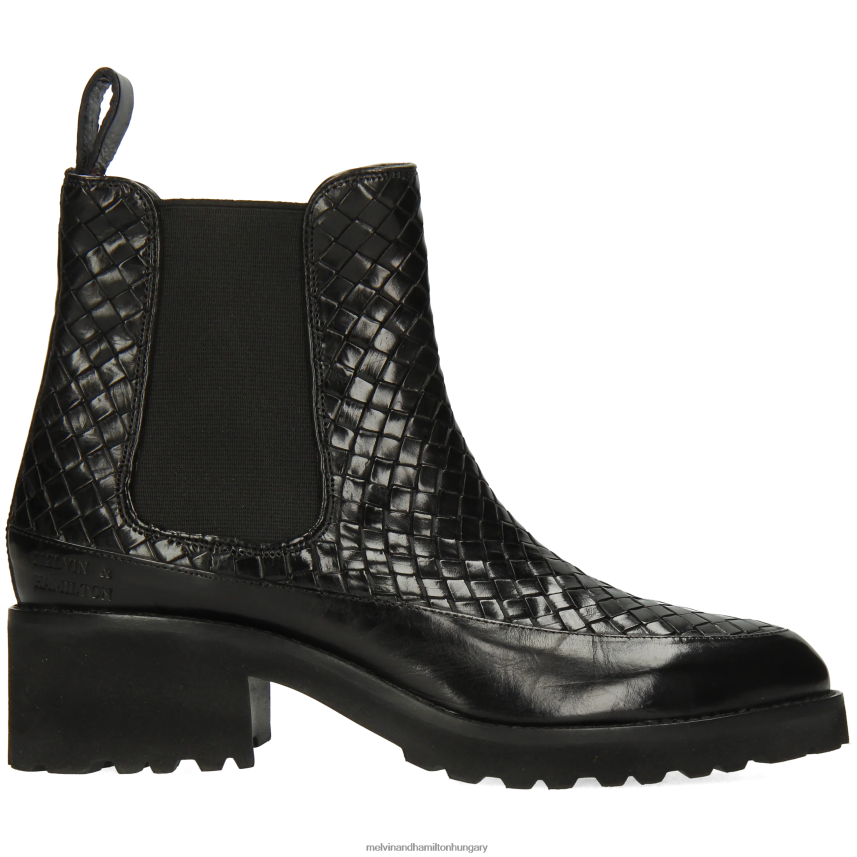 nők Melvin & Hamilton 42FNT924 bokacsizma fekete abigail 1