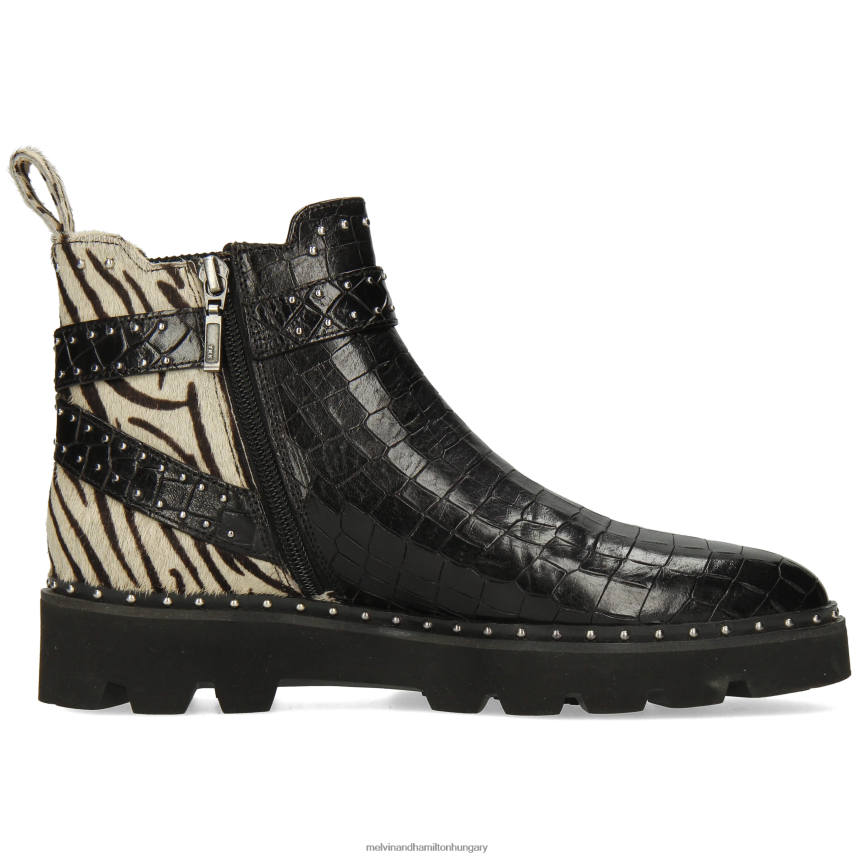 nők Melvin & Hamilton 42FNT928 bokacsizma fekete Zsuzsa 68