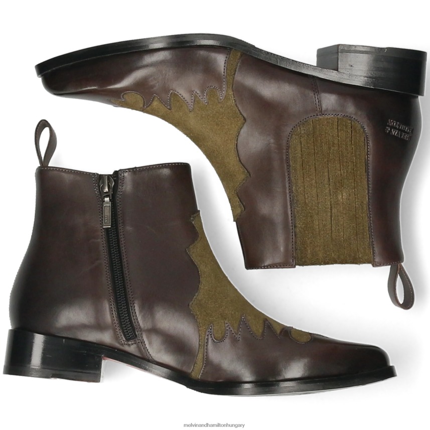 nők Melvin & Hamilton 42FNT929 bokacsizma barna marlin 46