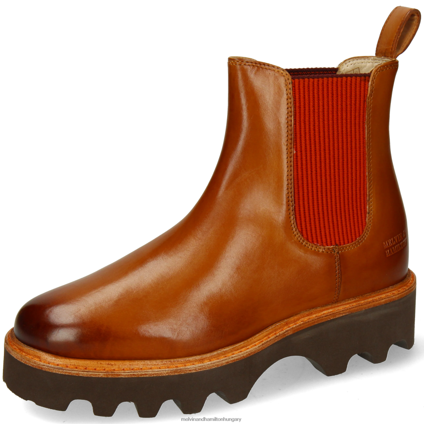 nők Melvin & Hamilton 42FNT932 bokacsizma barna megan 3