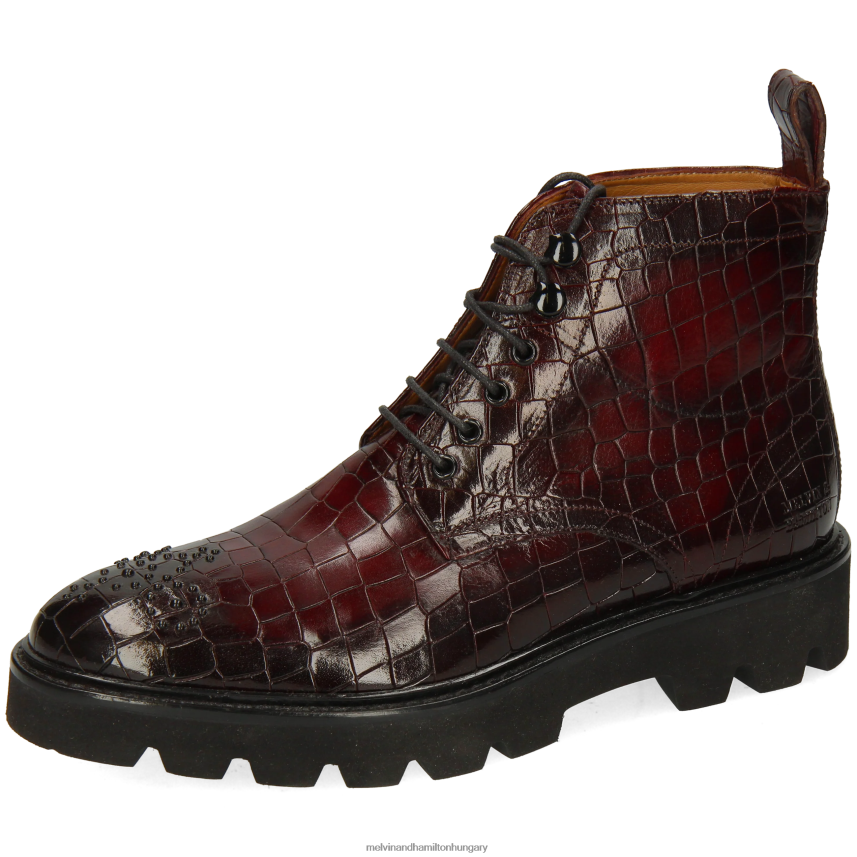 nők Melvin & Hamilton 42FNT939 bokacsizma lila Sally 109