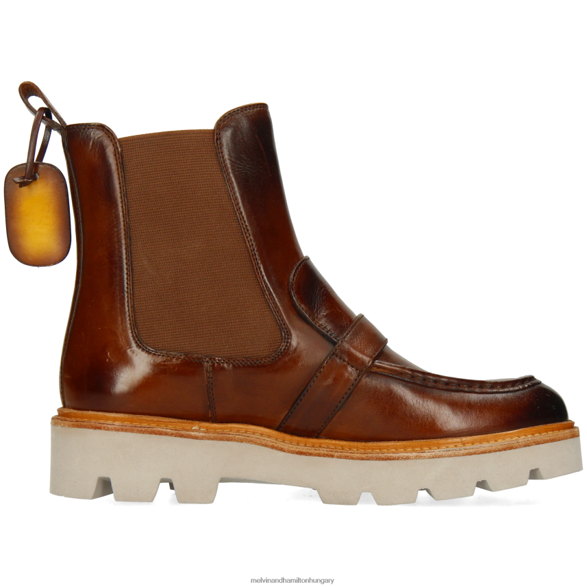 nők Melvin & Hamilton 42FNT940 bokacsizma barna Mária 2