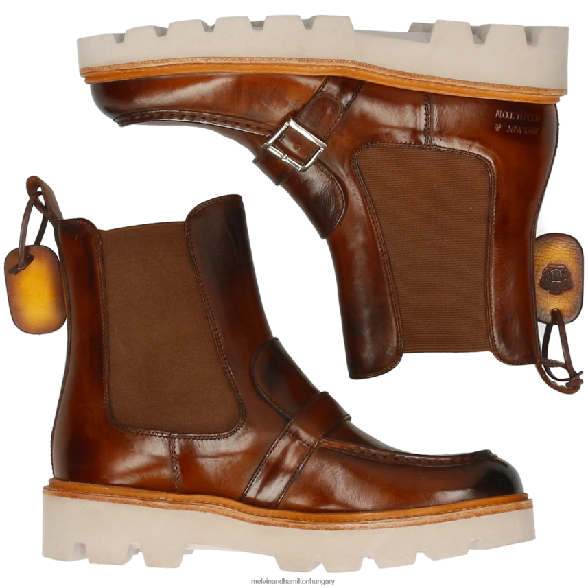 nők Melvin & Hamilton 42FNT940 bokacsizma barna Mária 2