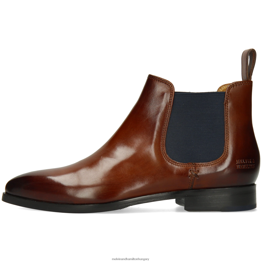 nők Melvin & Hamilton 42FNT948 bokacsizma barna Jessy 1