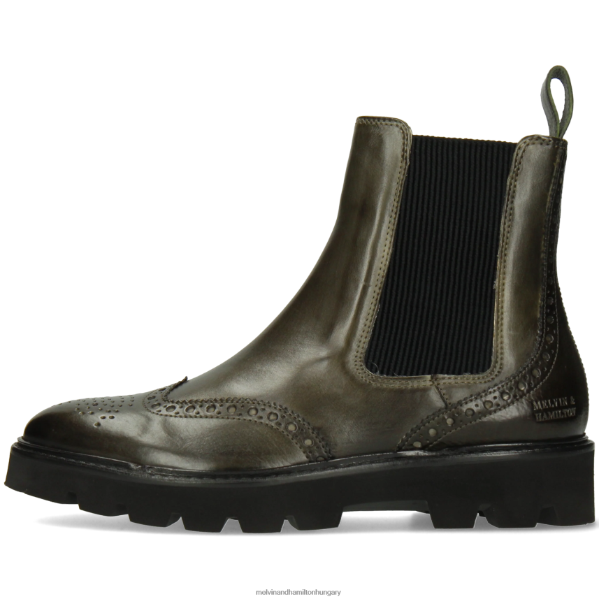 nők Melvin & Hamilton 42FNT951 bokacsizma khaki Sally 112