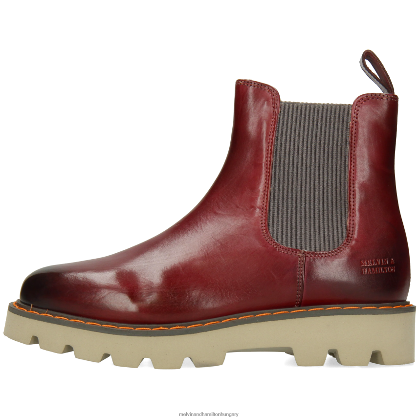 nők Melvin & Hamilton 42FNT958 bokacsizma lila megan 3