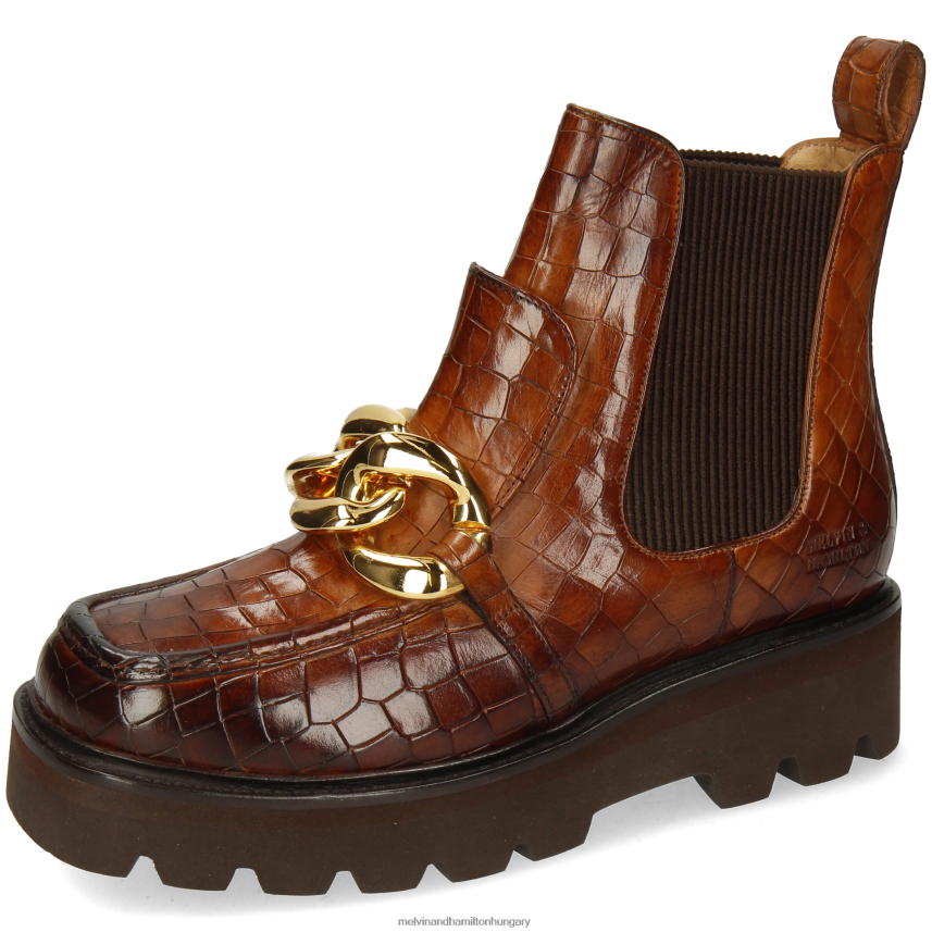 nők Melvin & Hamilton 42FNT965 bokacsizma barna cassy 1