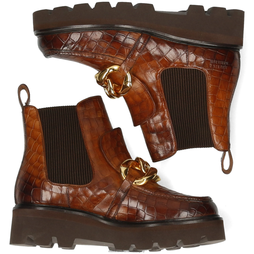 nők Melvin & Hamilton 42FNT965 bokacsizma barna cassy 1