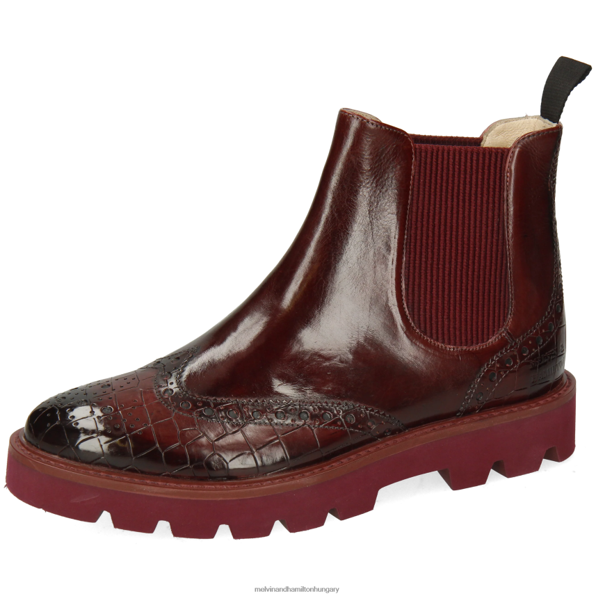 nők Melvin & Hamilton 42FNT966 bokacsizma lila Selina 65