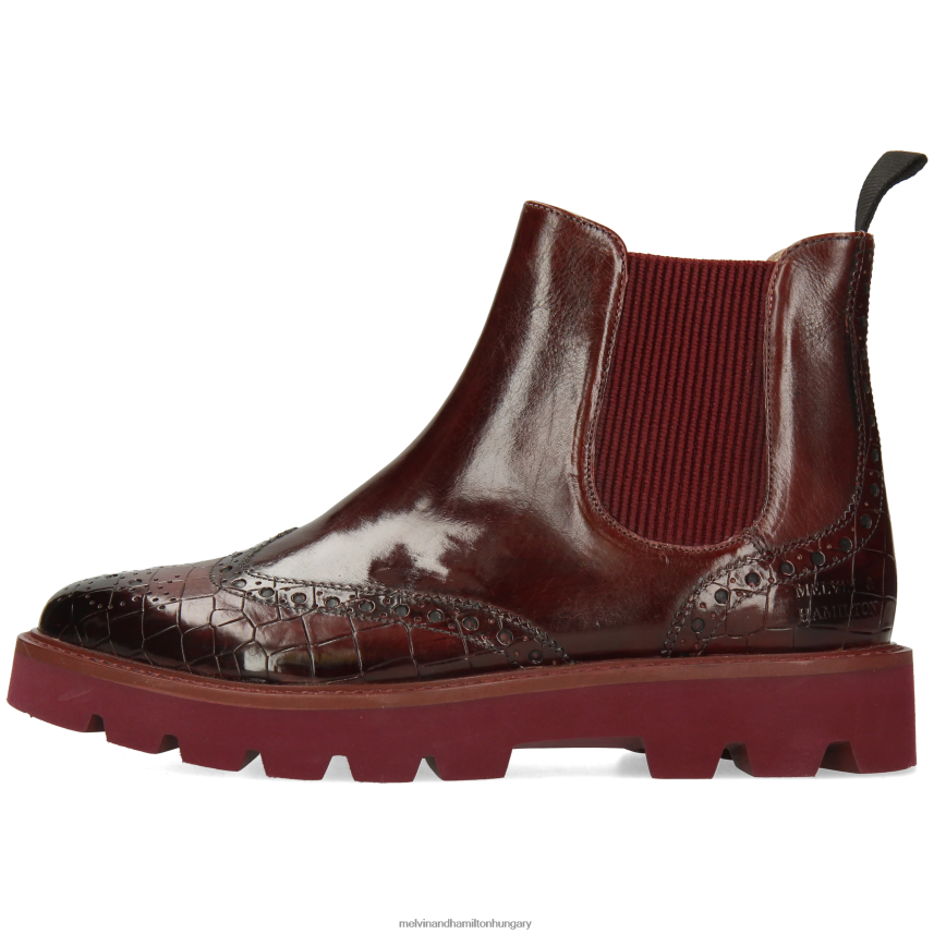 nők Melvin & Hamilton 42FNT966 bokacsizma lila Selina 65