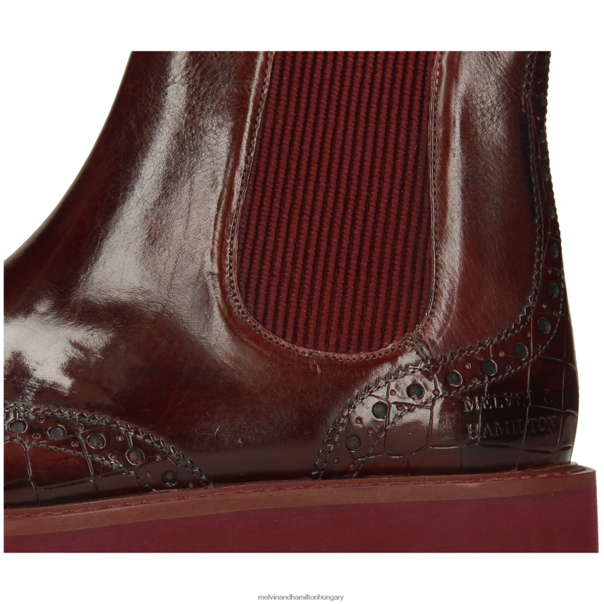 nők Melvin & Hamilton 42FNT966 bokacsizma lila Selina 65