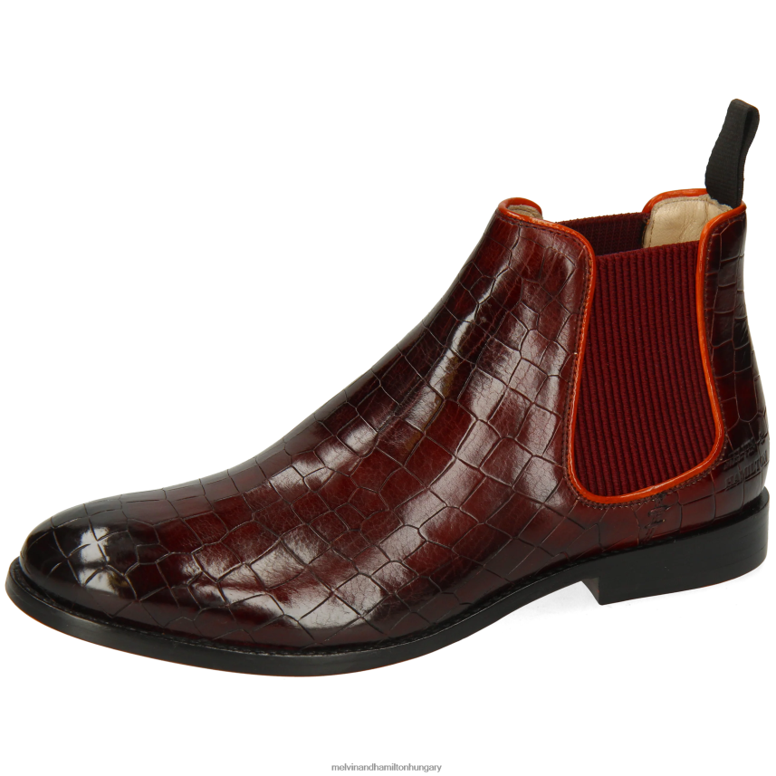 nők Melvin & Hamilton 42FNT967 bokacsizma lila amelie 4