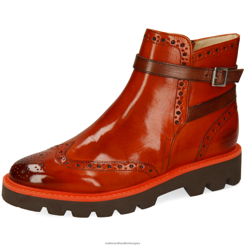 nők Melvin & Hamilton 42FNT971 bokacsizma narancs Selina 25