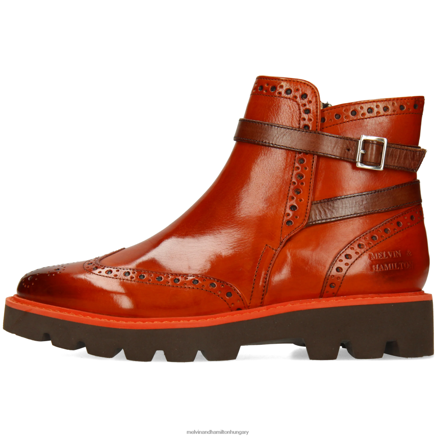 nők Melvin & Hamilton 42FNT971 bokacsizma narancs Selina 25