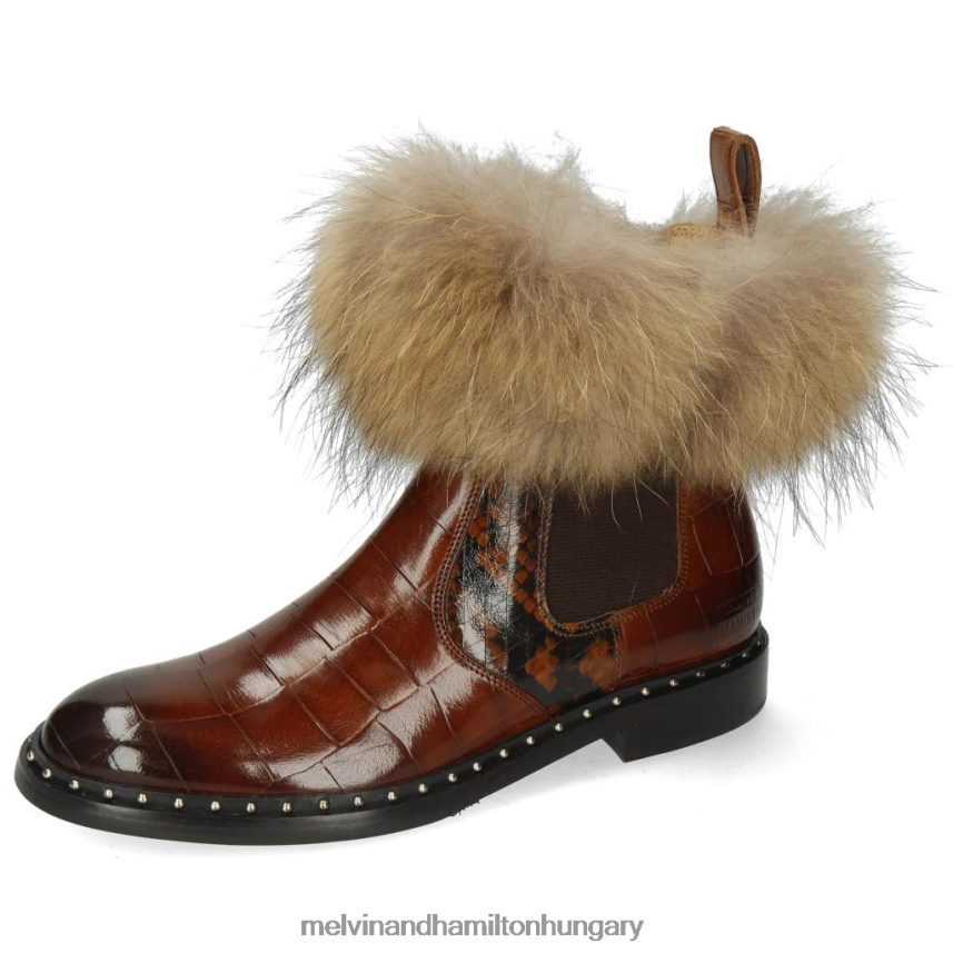 nők Melvin & Hamilton 42FNT972 bokacsizma barna Sally 114