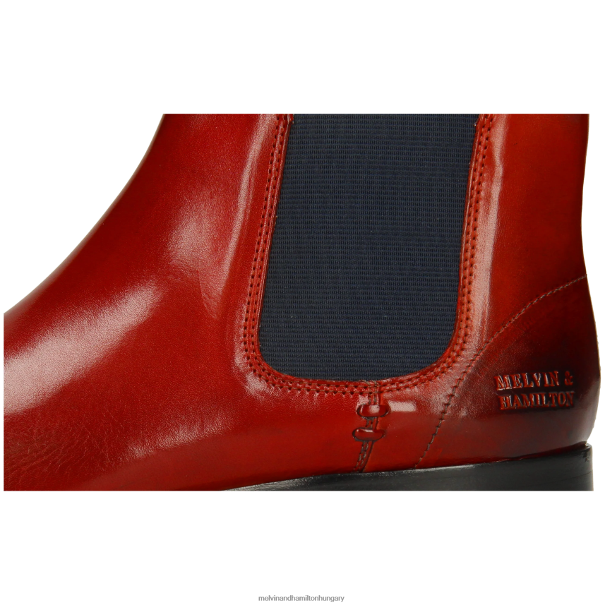 nők Melvin & Hamilton 42FNT978 bokacsizma piros Zsuzsa 10