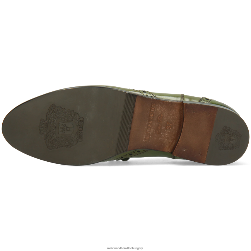 nők Melvin & Hamilton 42FNT981 bokacsizma zöld Selina 5
