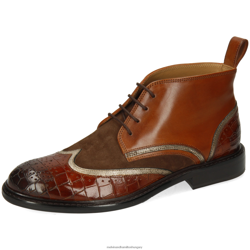 nők Melvin & Hamilton 42FNT982 bokacsizma barna Sally 30