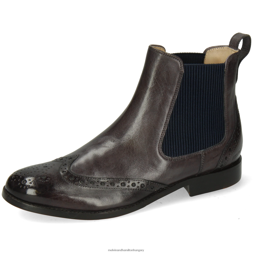 nők Melvin & Hamilton 42FNT991 bokacsizma szürke amelie 5