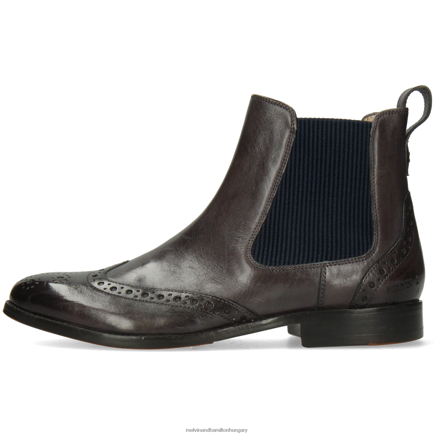 nők Melvin & Hamilton 42FNT991 bokacsizma szürke amelie 5