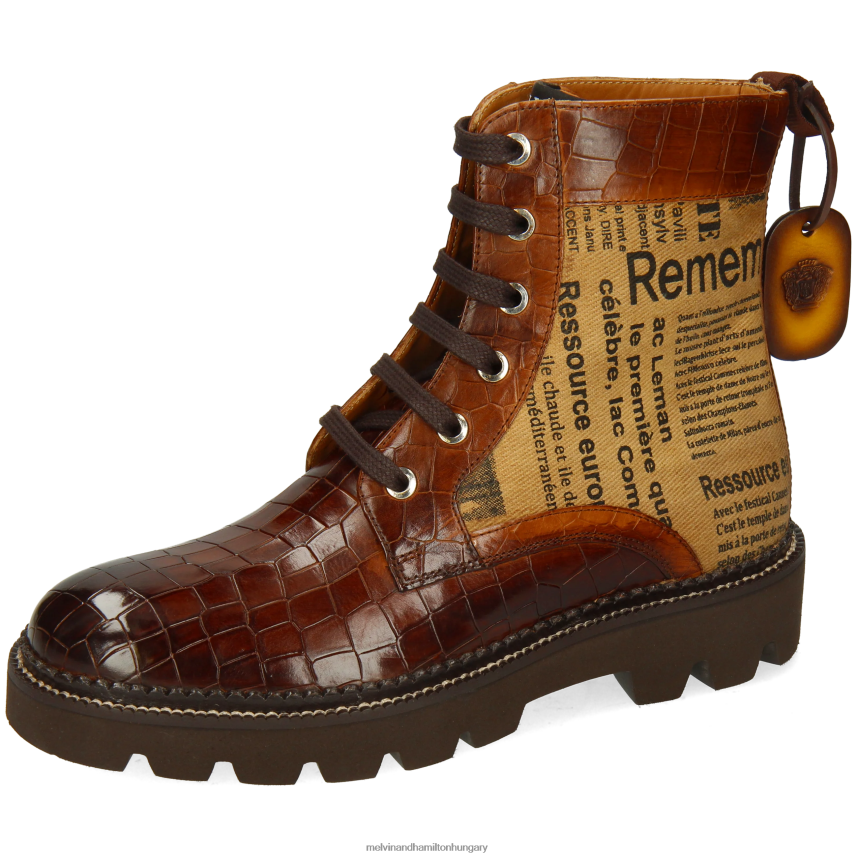 nők Melvin & Hamilton 42FNT1180 csizma barna Mária 7