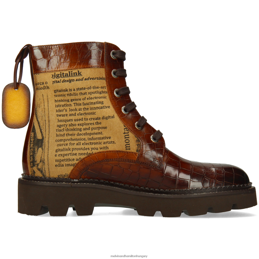 nők Melvin & Hamilton 42FNT1180 csizma barna Mária 7