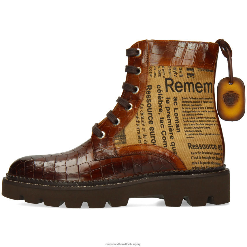 nők Melvin & Hamilton 42FNT1180 csizma barna Mária 7