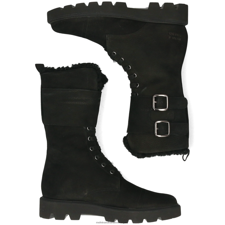 nők Melvin & Hamilton 42FNT1184 csizma fekete Selina 50