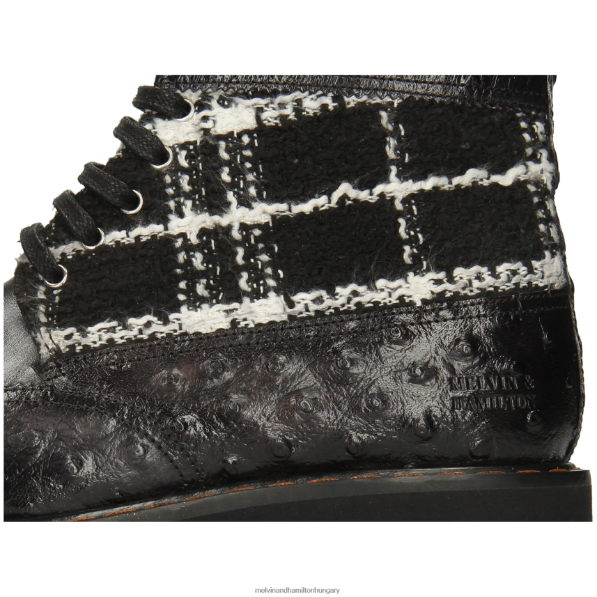 nők Melvin & Hamilton 42FNT1187 csizma fekete megan 38