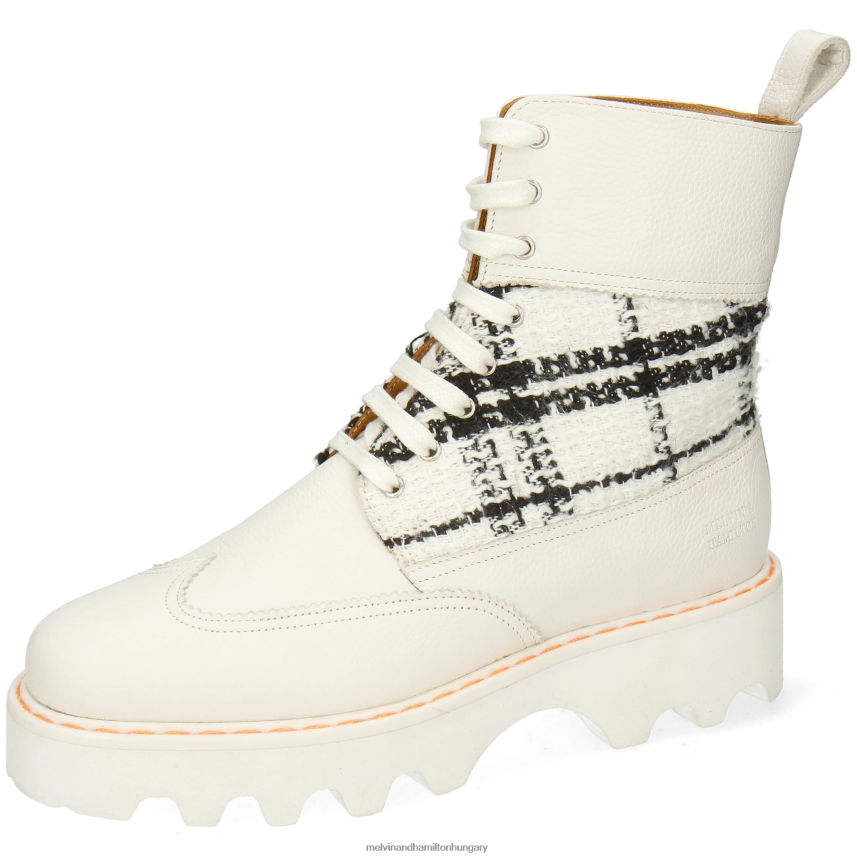 nők Melvin & Hamilton 42FNT1214 csizma fehér megan 38