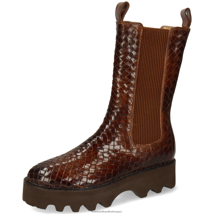 nők Melvin & Hamilton 42FNT1215 csizma barna jelkép 5