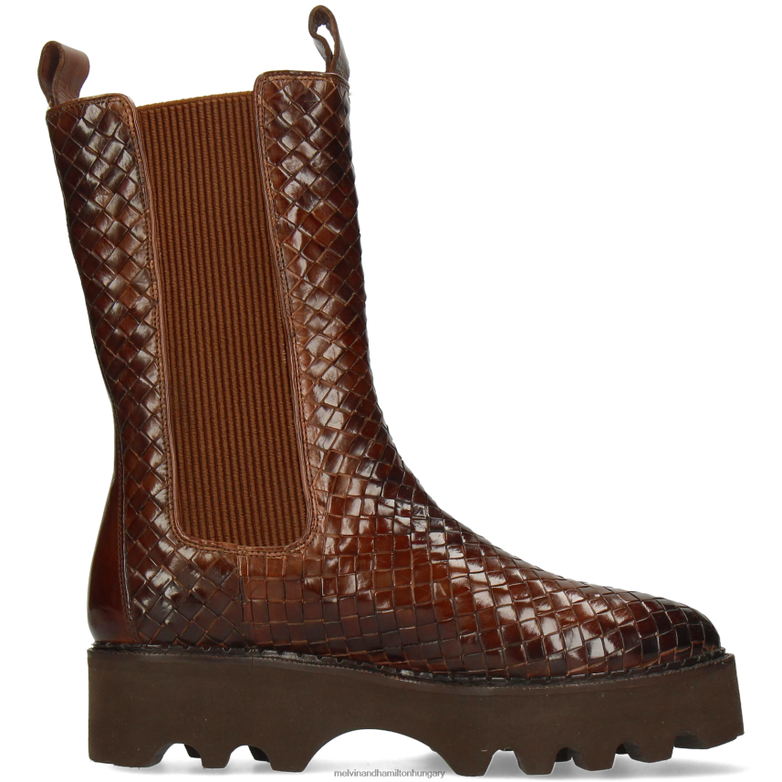 nők Melvin & Hamilton 42FNT1215 csizma barna jelkép 5