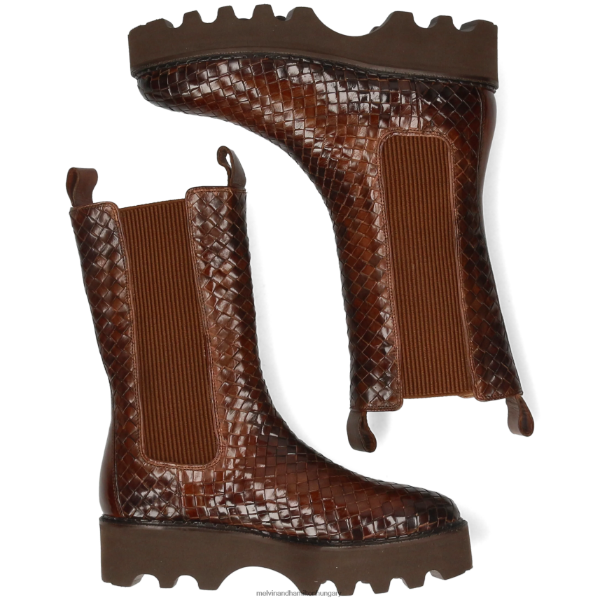 nők Melvin & Hamilton 42FNT1215 csizma barna jelkép 5