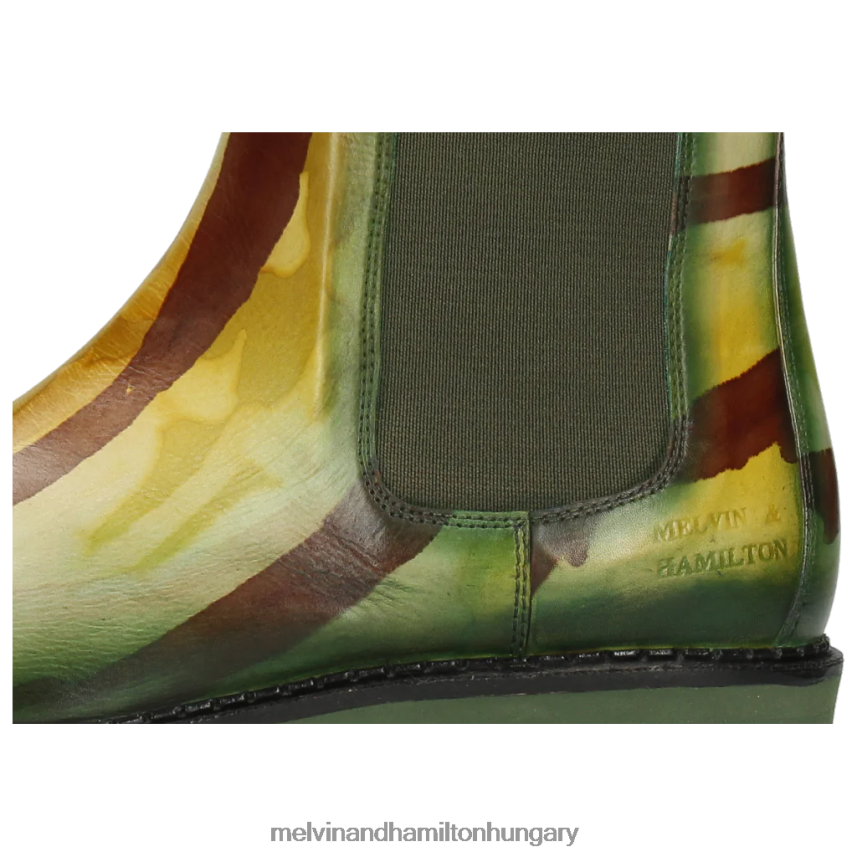 nők Melvin & Hamilton 42FNT1218 csizma zöld jelkép 5