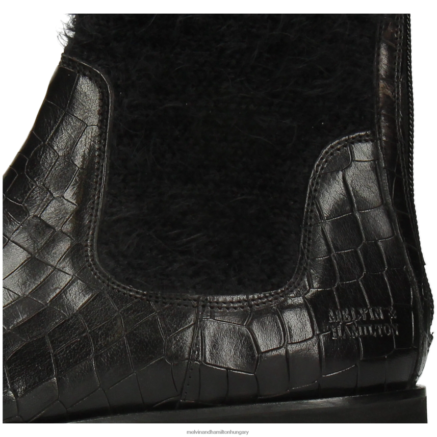 nők Melvin & Hamilton 42FNT1221 csizma fekete Susan 69