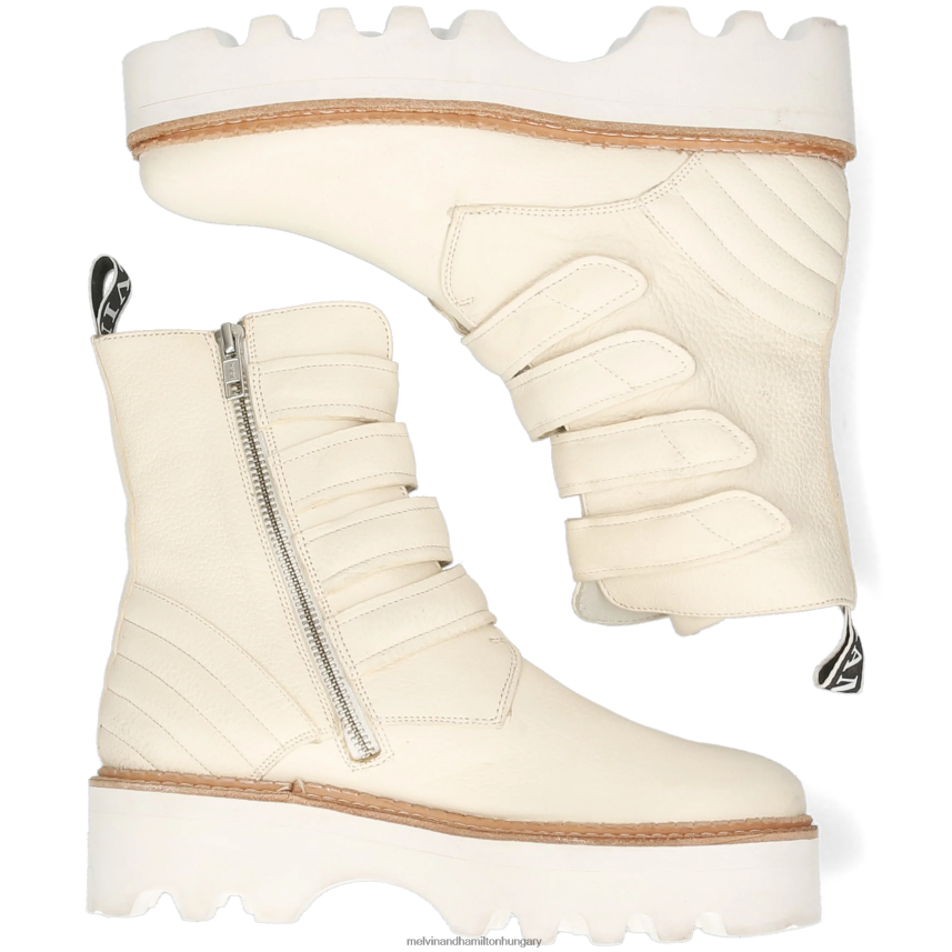 nők Melvin & Hamilton 42FNT1247 csizma fehér 7. jelkép