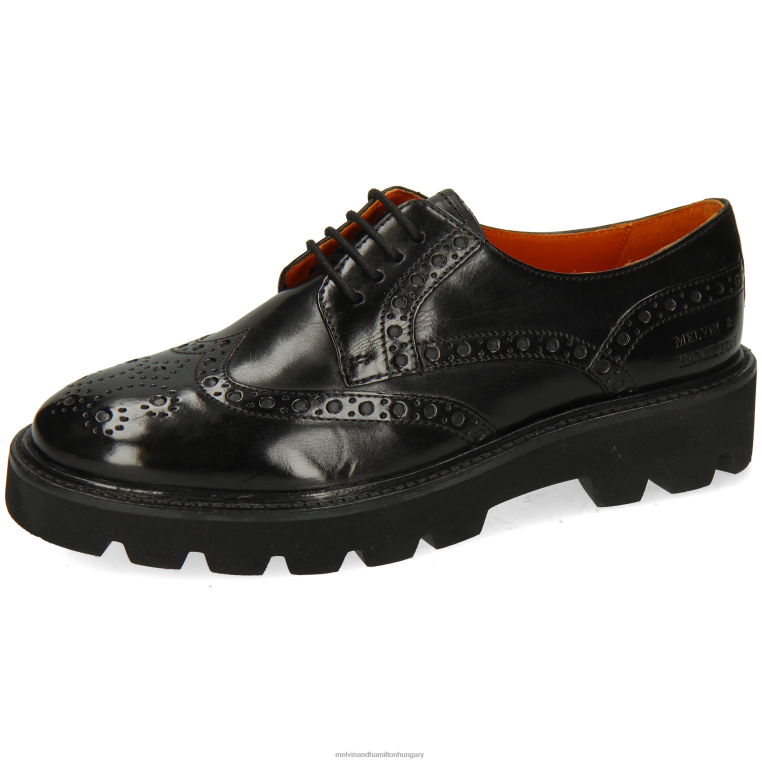 42FNT1500 derbi cipő fekete Melvin & Hamilton Jenny 6 nők