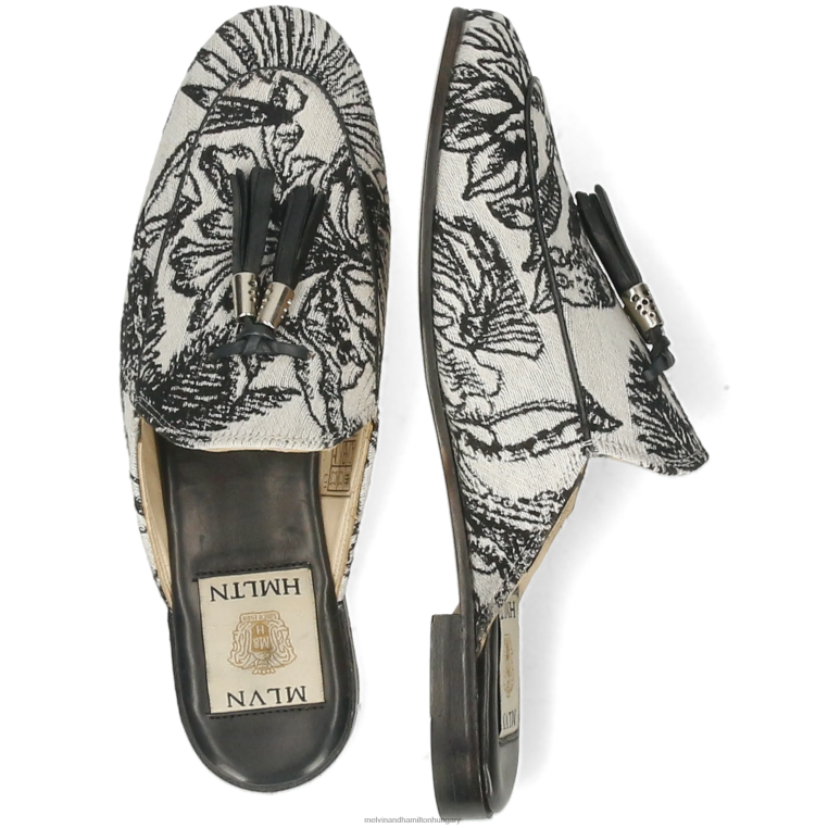 42FNT1541 öszvérek fekete Melvin & Hamilton Scarlett 2 nők