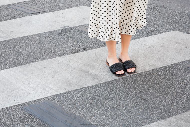 42FNT1551 öszvérek fekete Melvin & Hamilton eglantine 1 nők