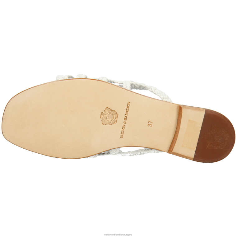 42FNT1555 öszvérek fehér Melvin & Hamilton Elodie 64 nők