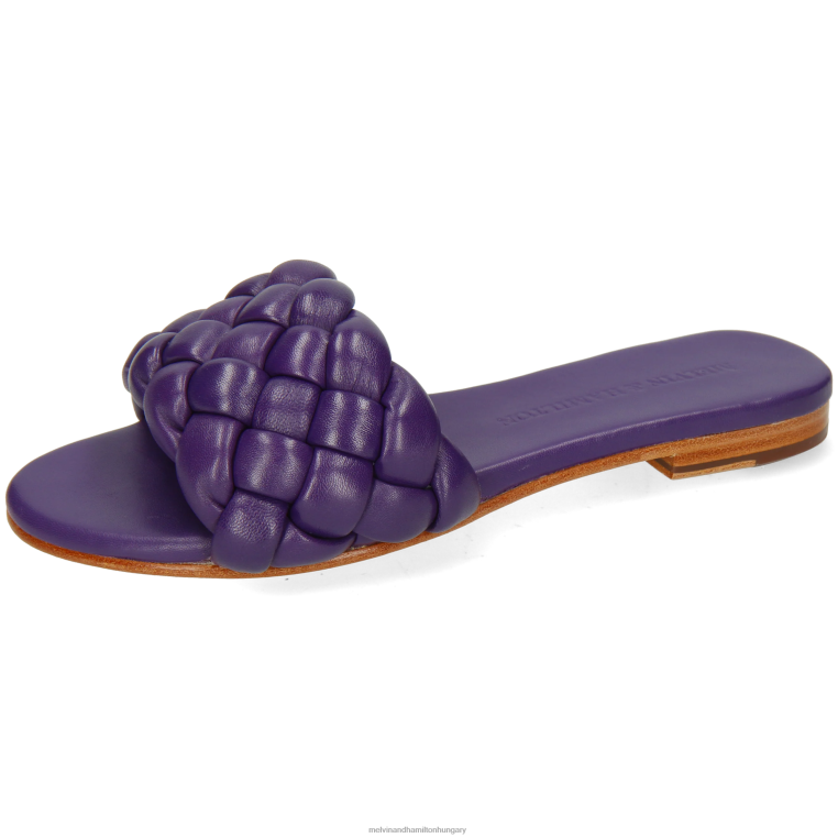 42FNT1593 öszvérek lila Melvin & Hamilton Hanna 78 nők