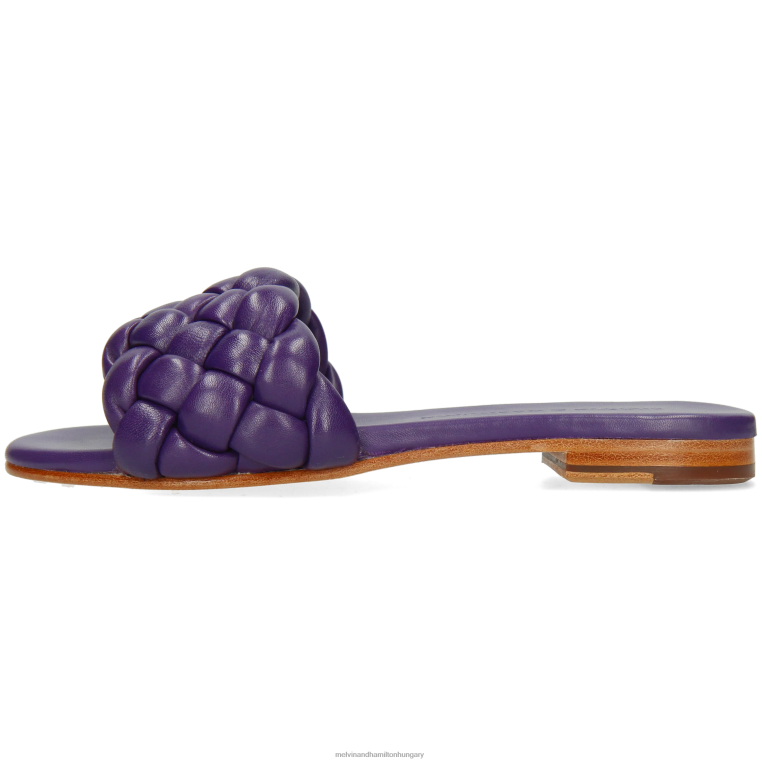 42FNT1593 öszvérek lila Melvin & Hamilton Hanna 78 nők